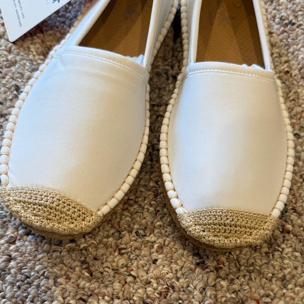 Sea Star Beachwear Women's White Espadrilles - Picture 4 of 4